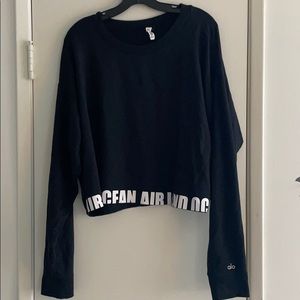 Alo yoga sweatshirt size L